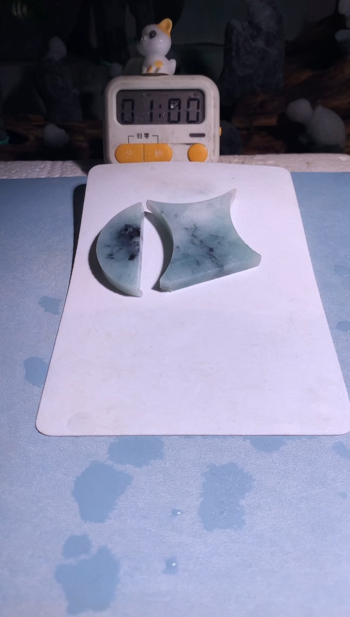 吊坠(不含链)未镶嵌翡翠老**河Q601