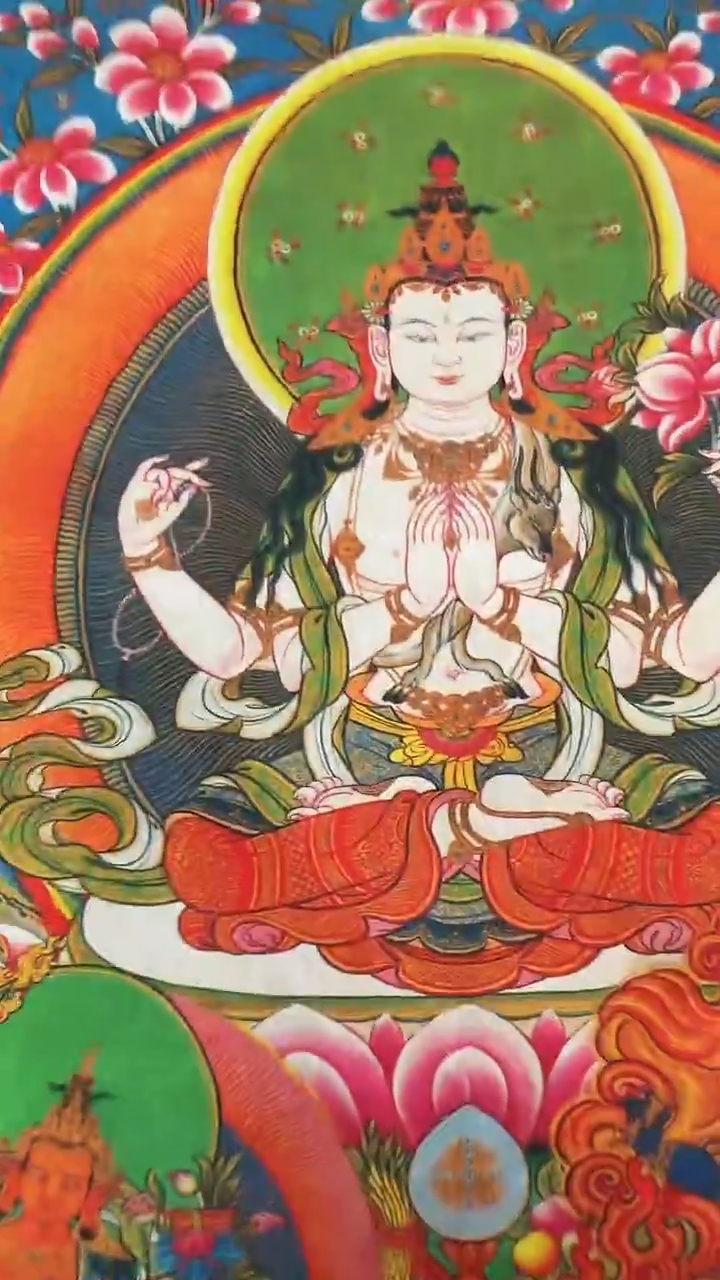 卷轴画唐卡16045