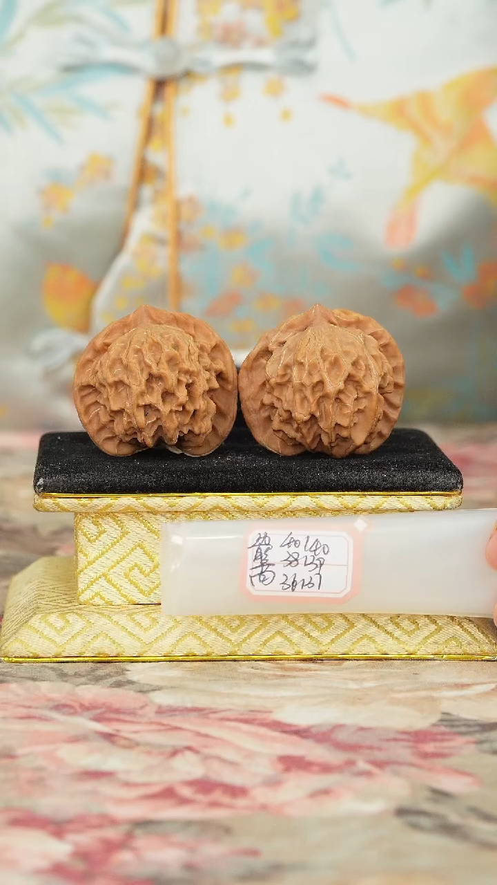 【闪购商品】文玩核桃把件盘山公子帽