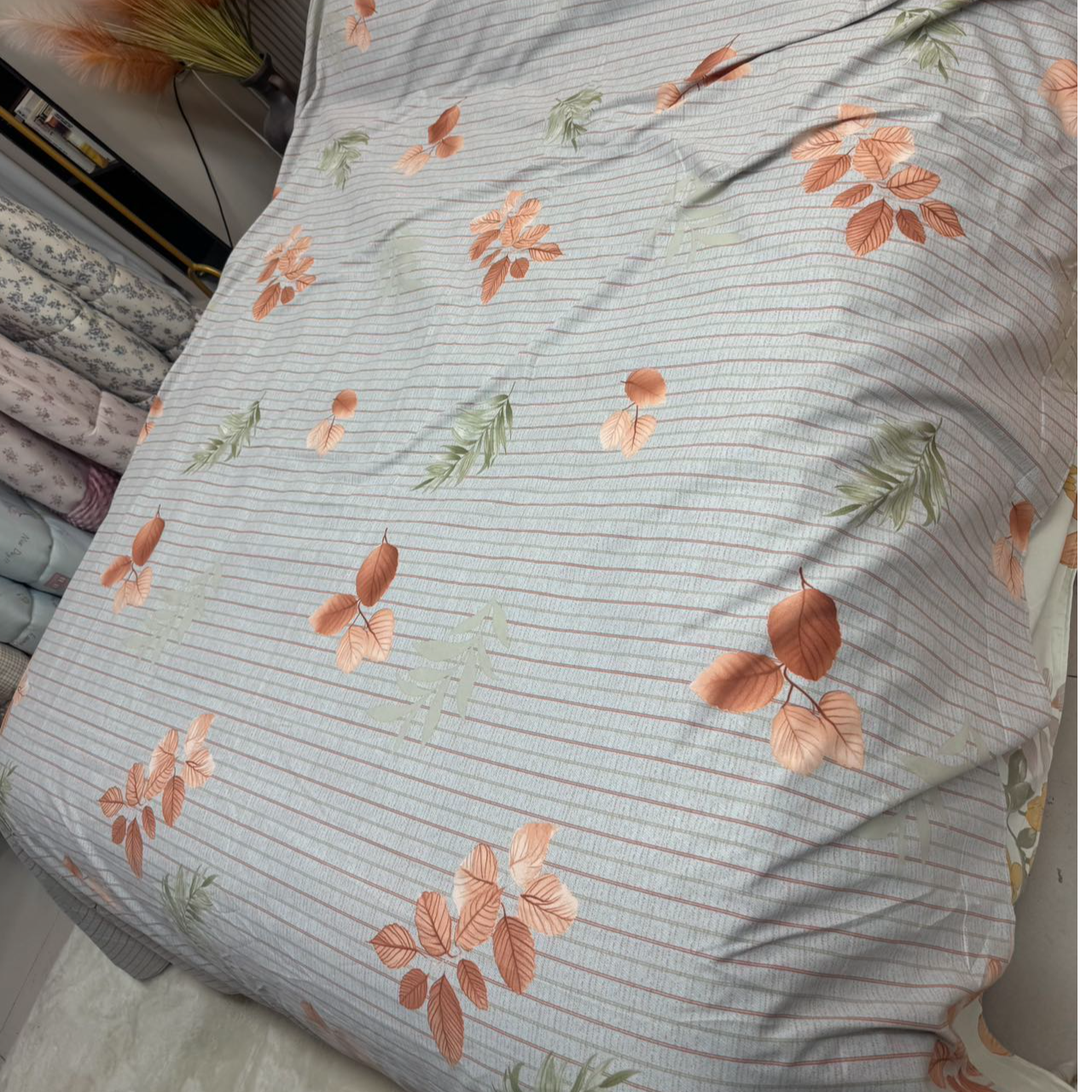 【甜甜福利】正宗长绒棉2.5米.2.3米床单纯棉床单-花间秀