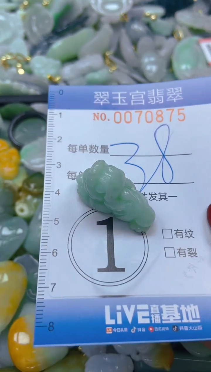 【闪购商品】翡翠颈饰未镶嵌闪购0070875