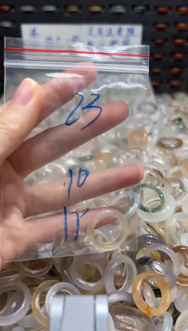 未镶嵌戒指玛瑙/玉髓23