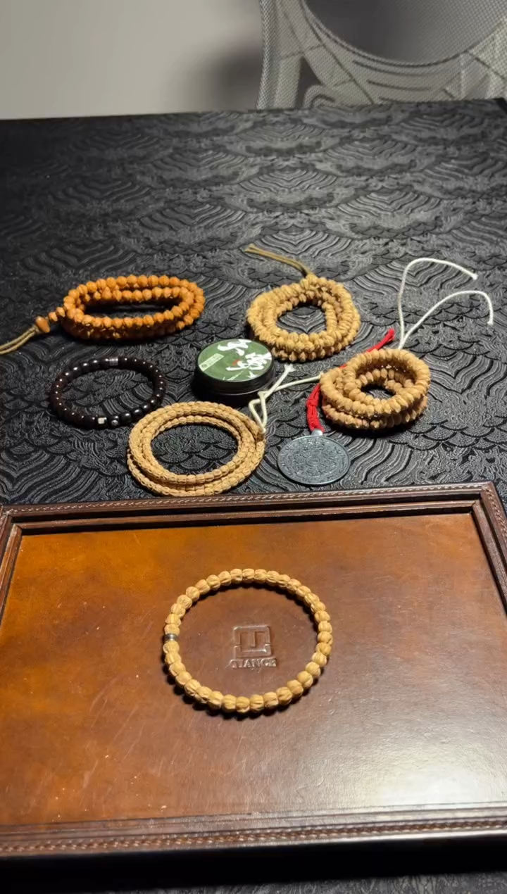 手串柏香籽/百香籽小鱼出品--磁吸单圈