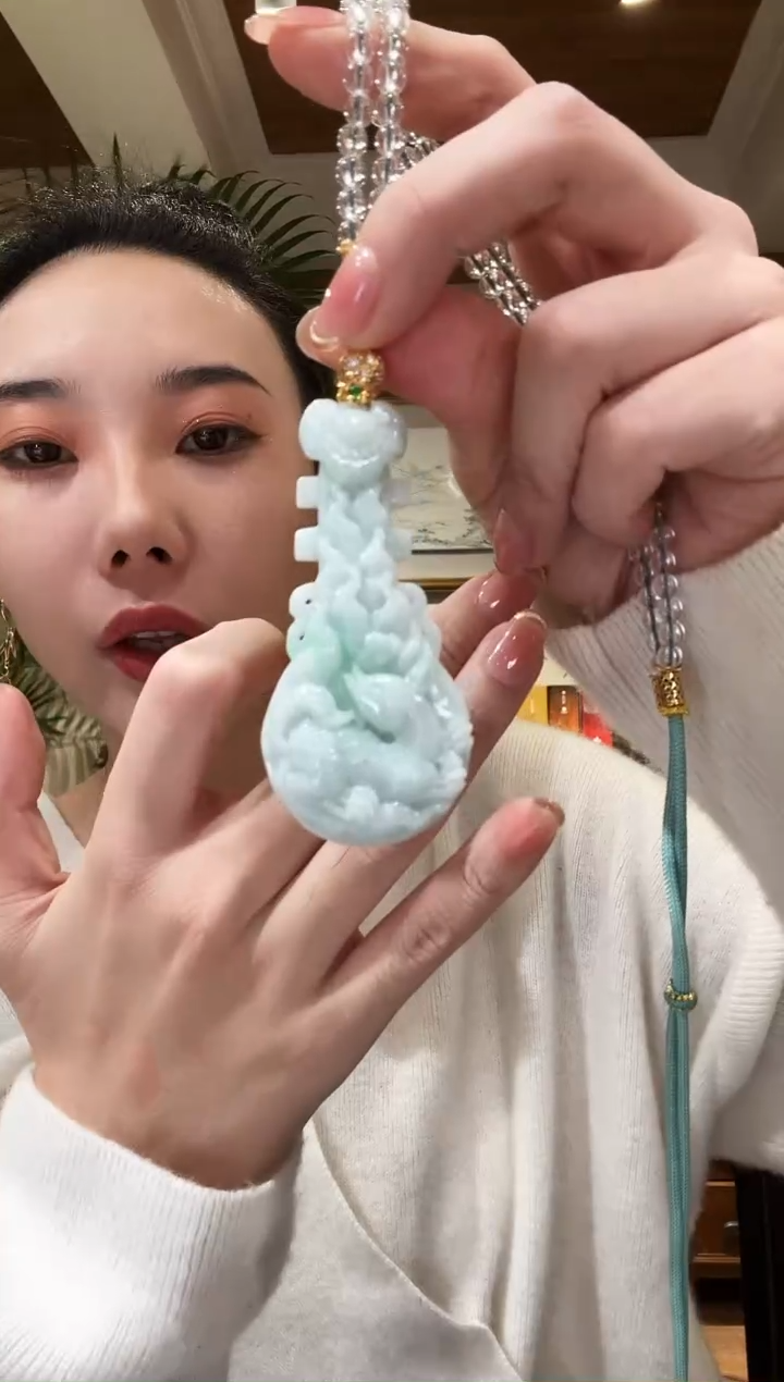 【闪购商品】翡翠颈饰未镶嵌国风