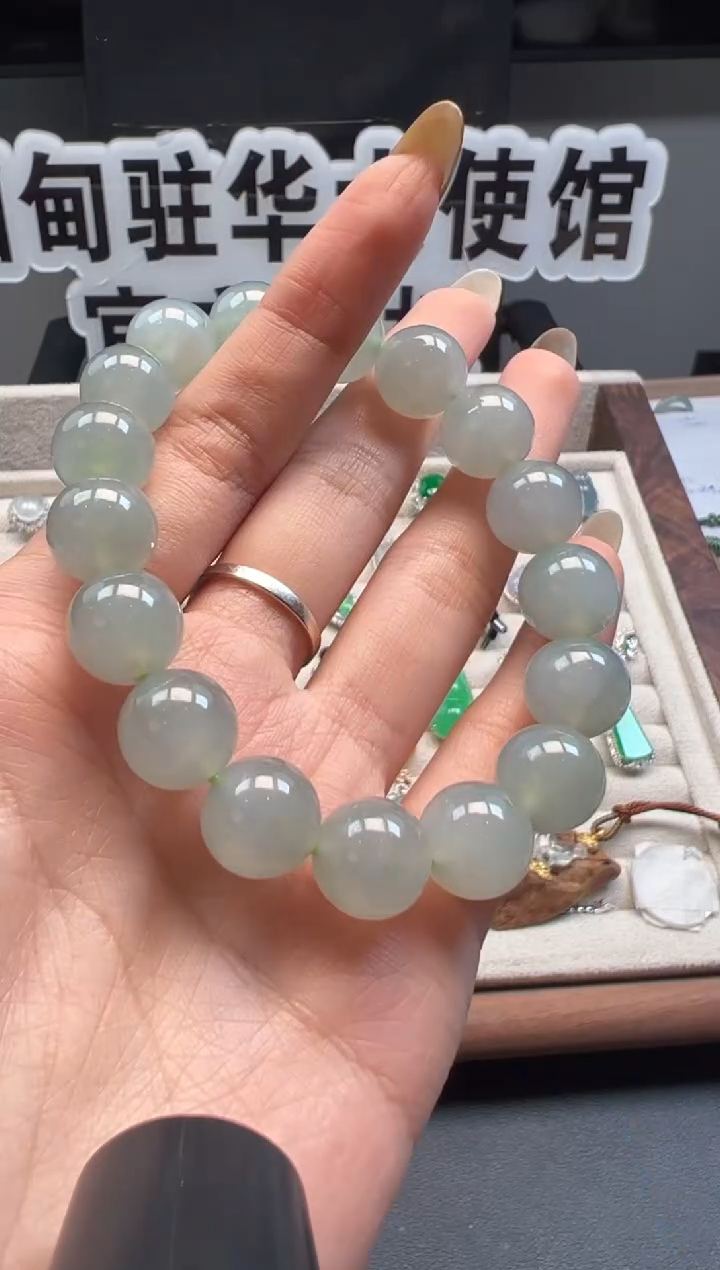 未镶嵌手串翡翠缅甸珠宝严选