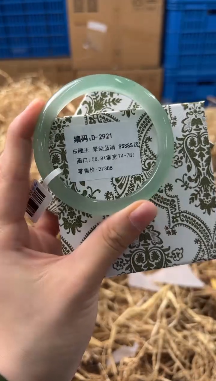 未镶嵌手镯石英质玉D291