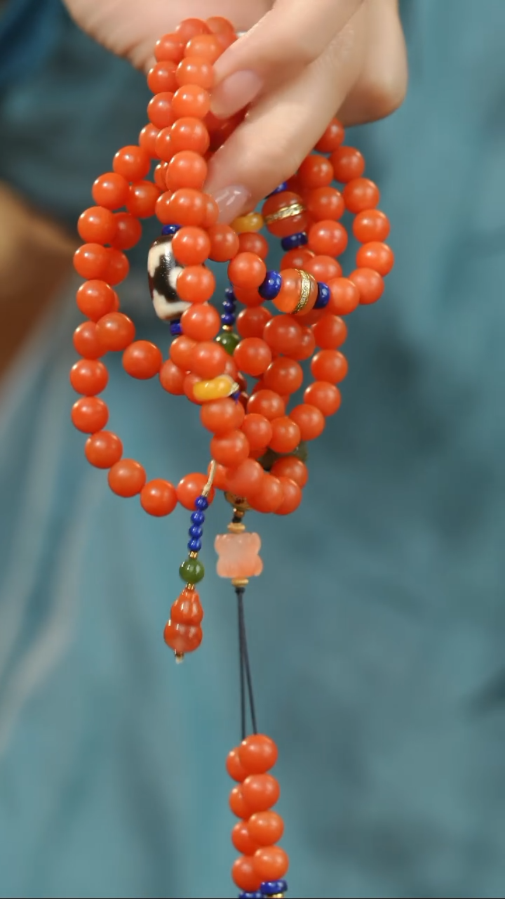 南红玛瑙未镶嵌颈饰@CLP021129289@