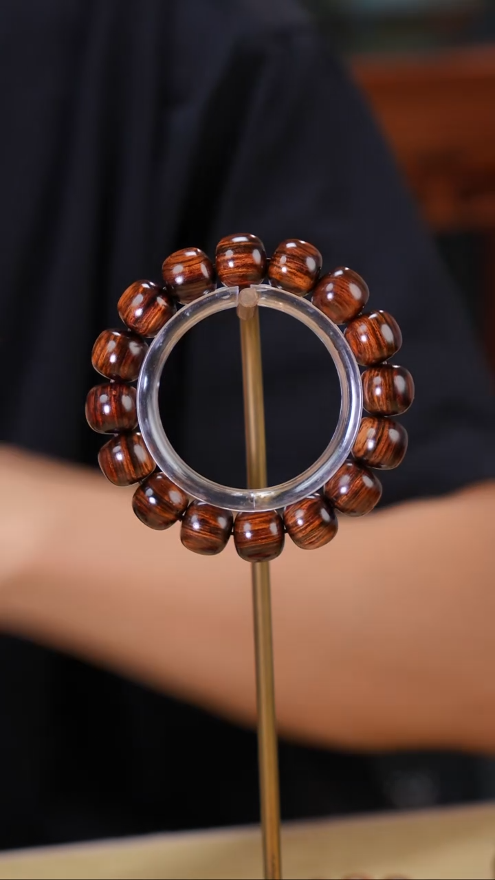 手串/手链黄花梨/降香黄檀旭**生海南黄花梨紫油梨老料1314