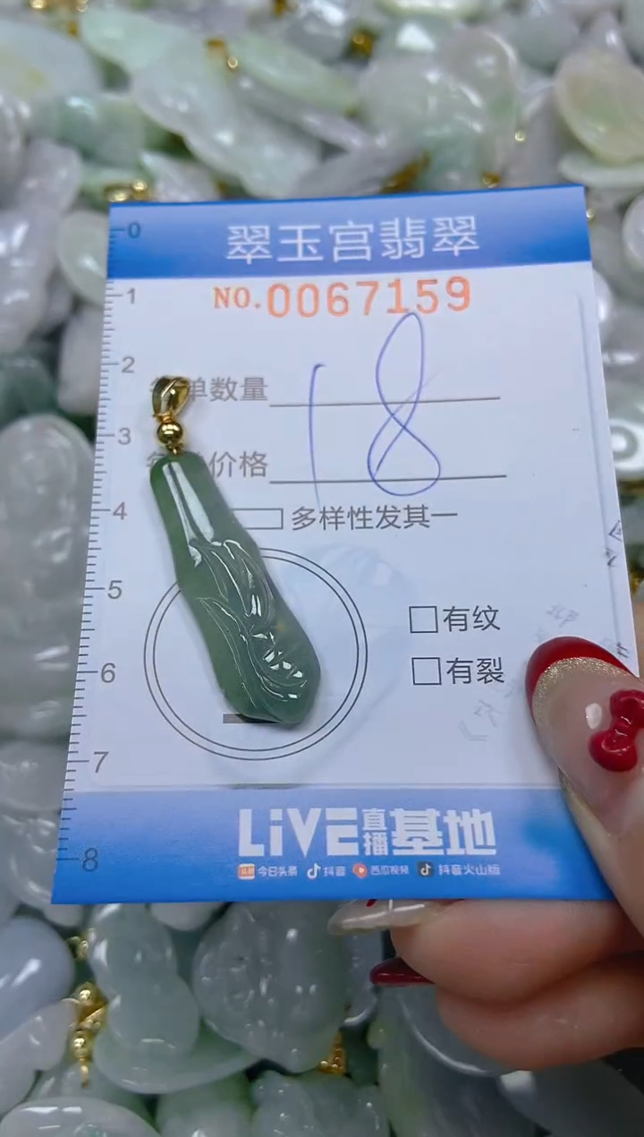 【闪购商品】翡翠颈饰未镶嵌闪购0067159