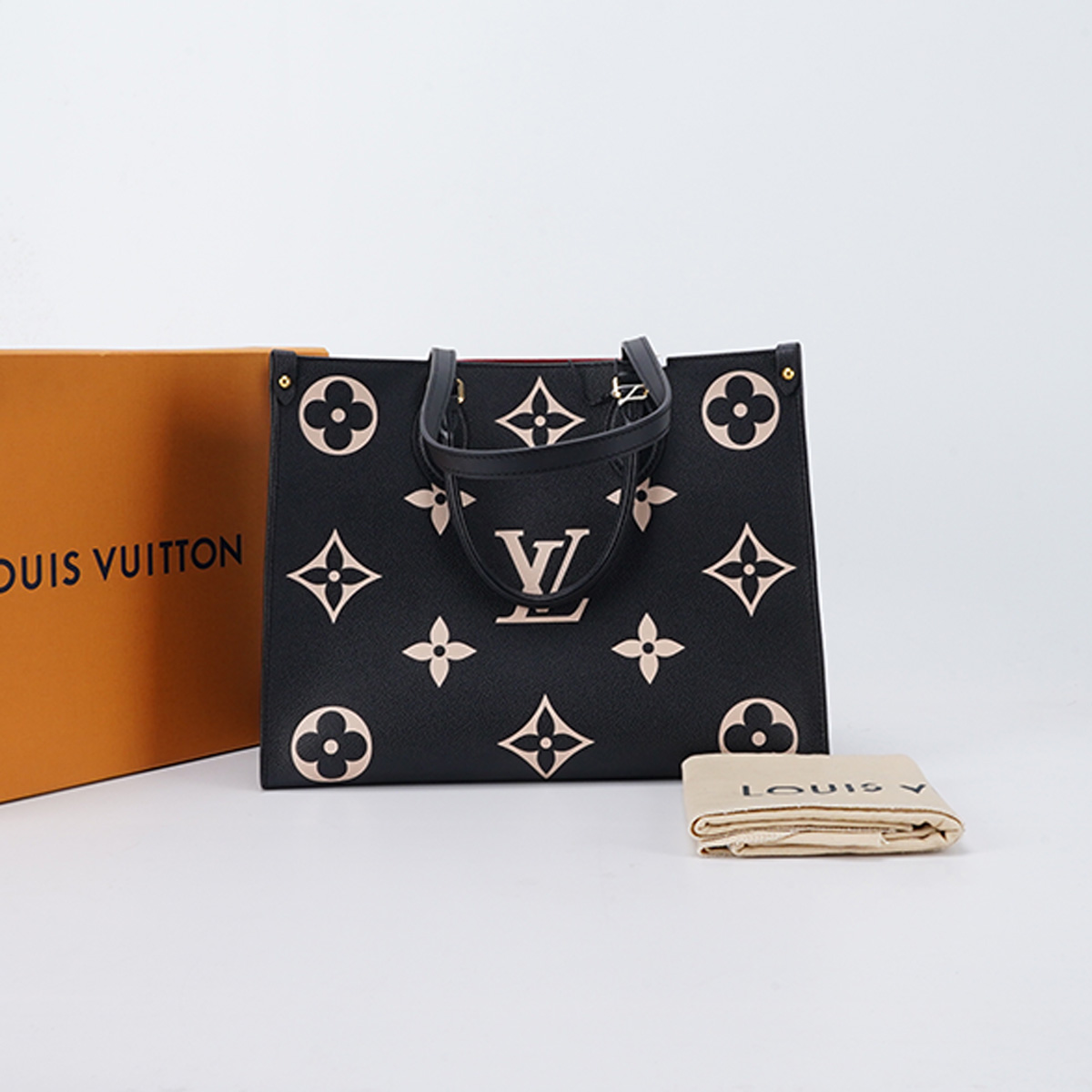 99新 LouisVuitton/路易威登 【总仓】onthego 中号全皮/BG22014399