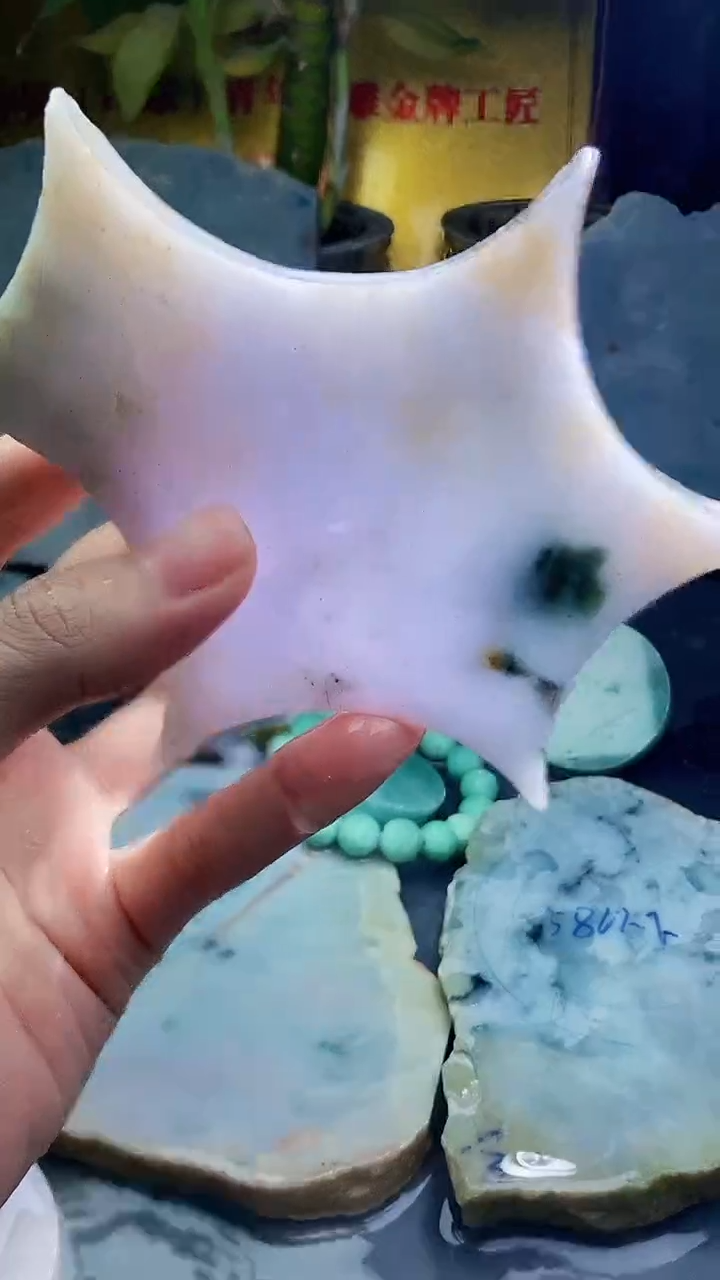 未镶嵌挂件翡翠小雨221