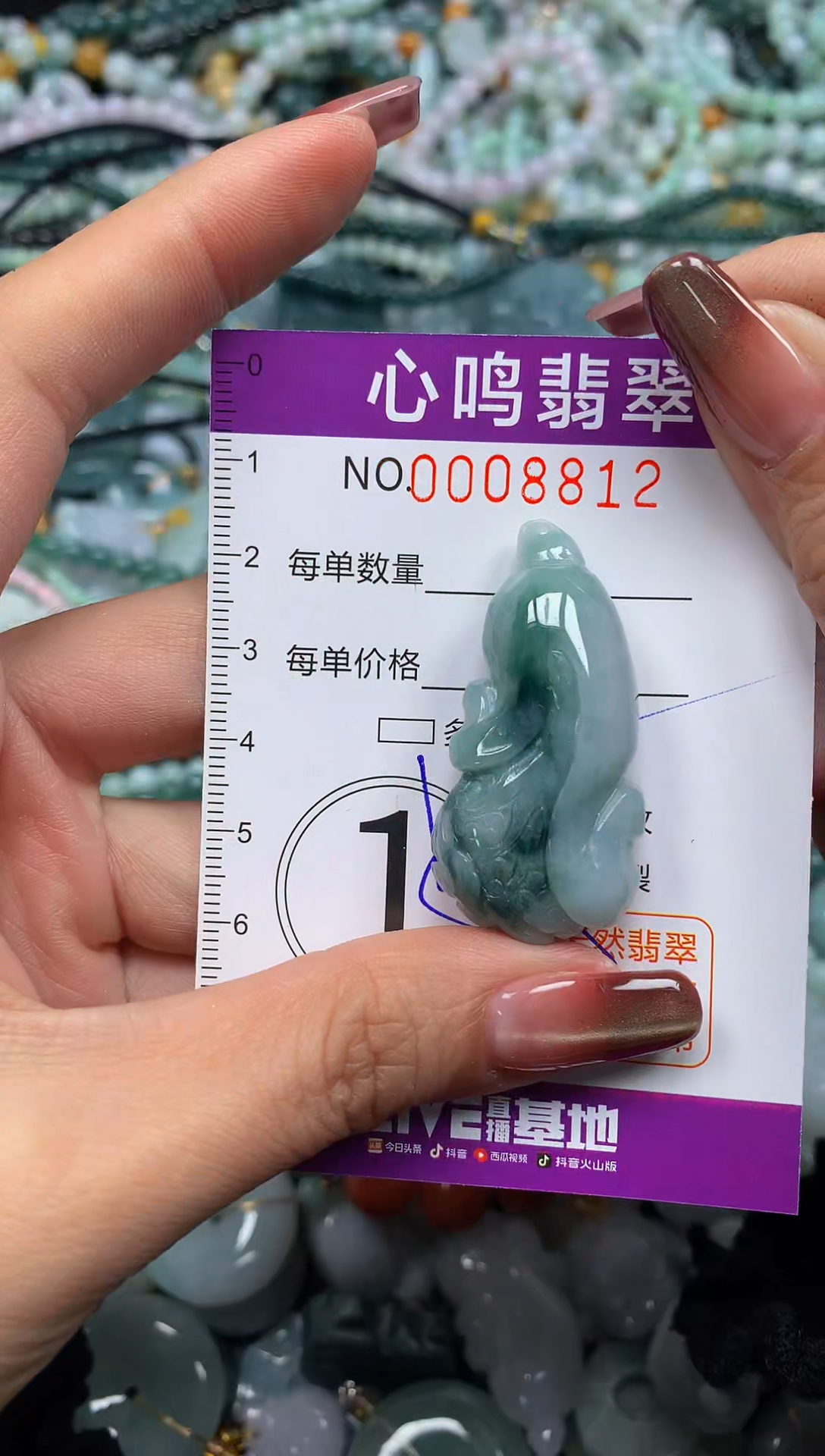 颈饰未镶嵌翡翠闪购008812