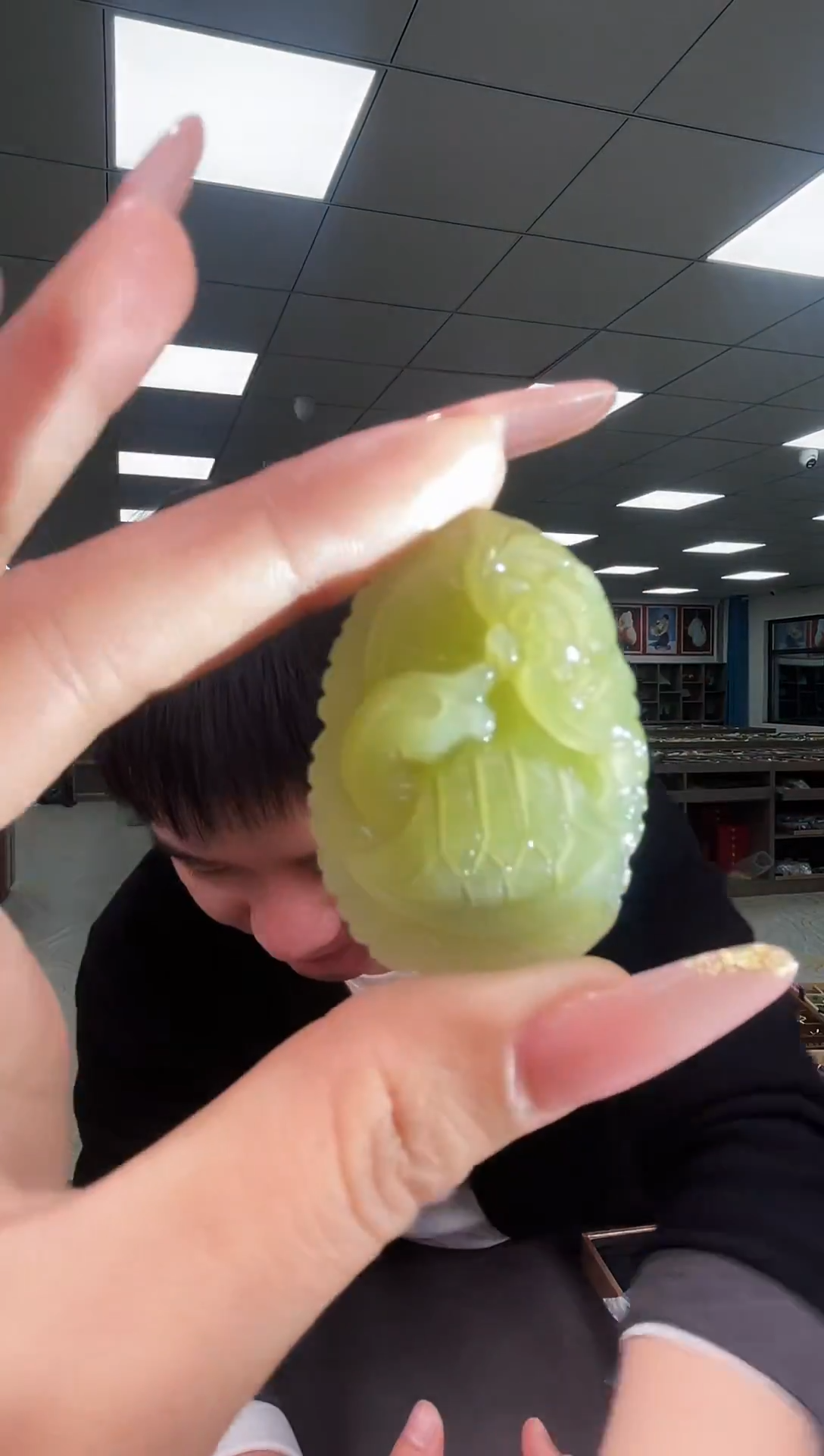 未镶嵌和田玉挂件b75