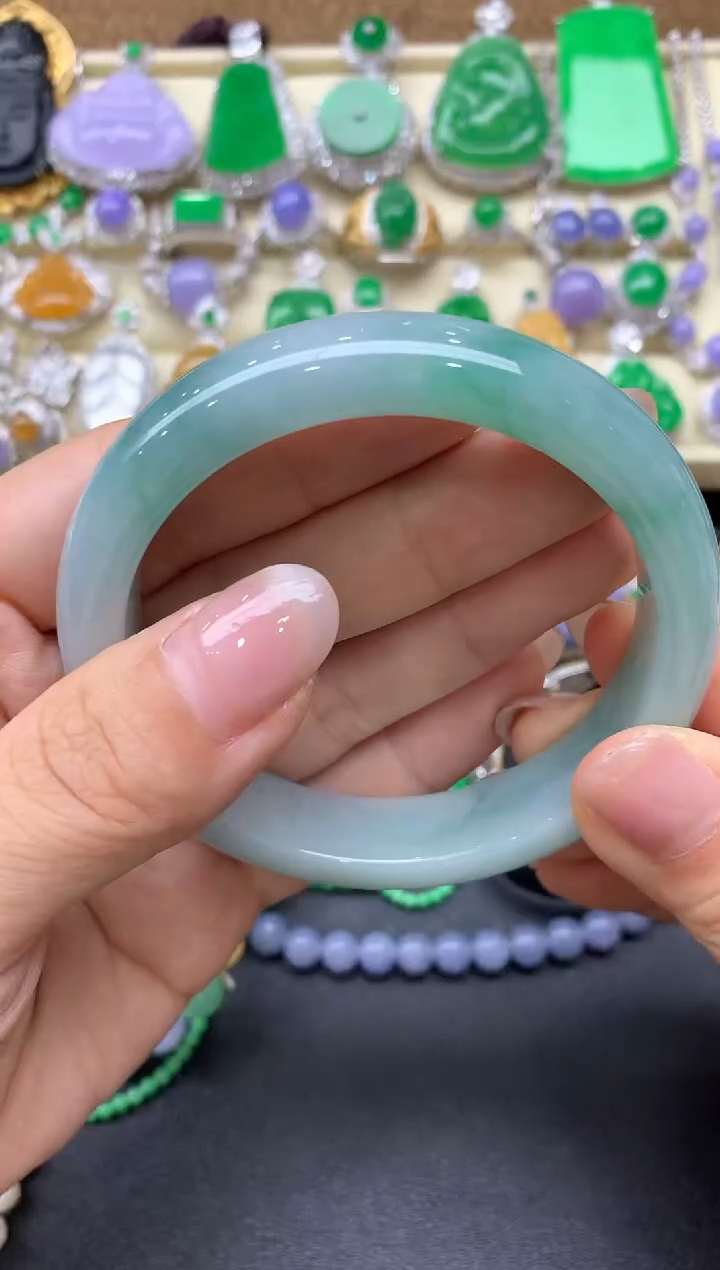 【闪购商品】翡翠手镯未镶嵌377-中国好珍宝