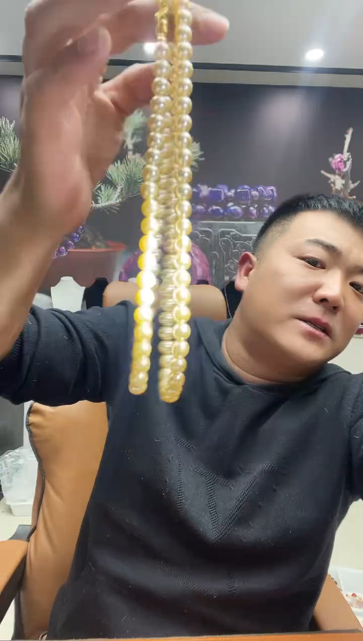 主播推荐8mm金色