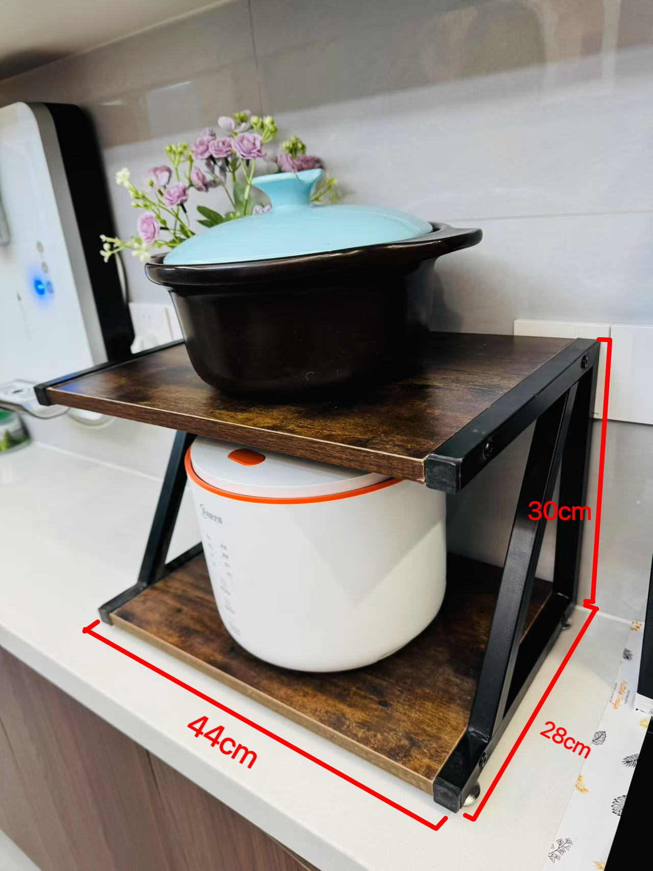 036家用打印机架子厨房置物架