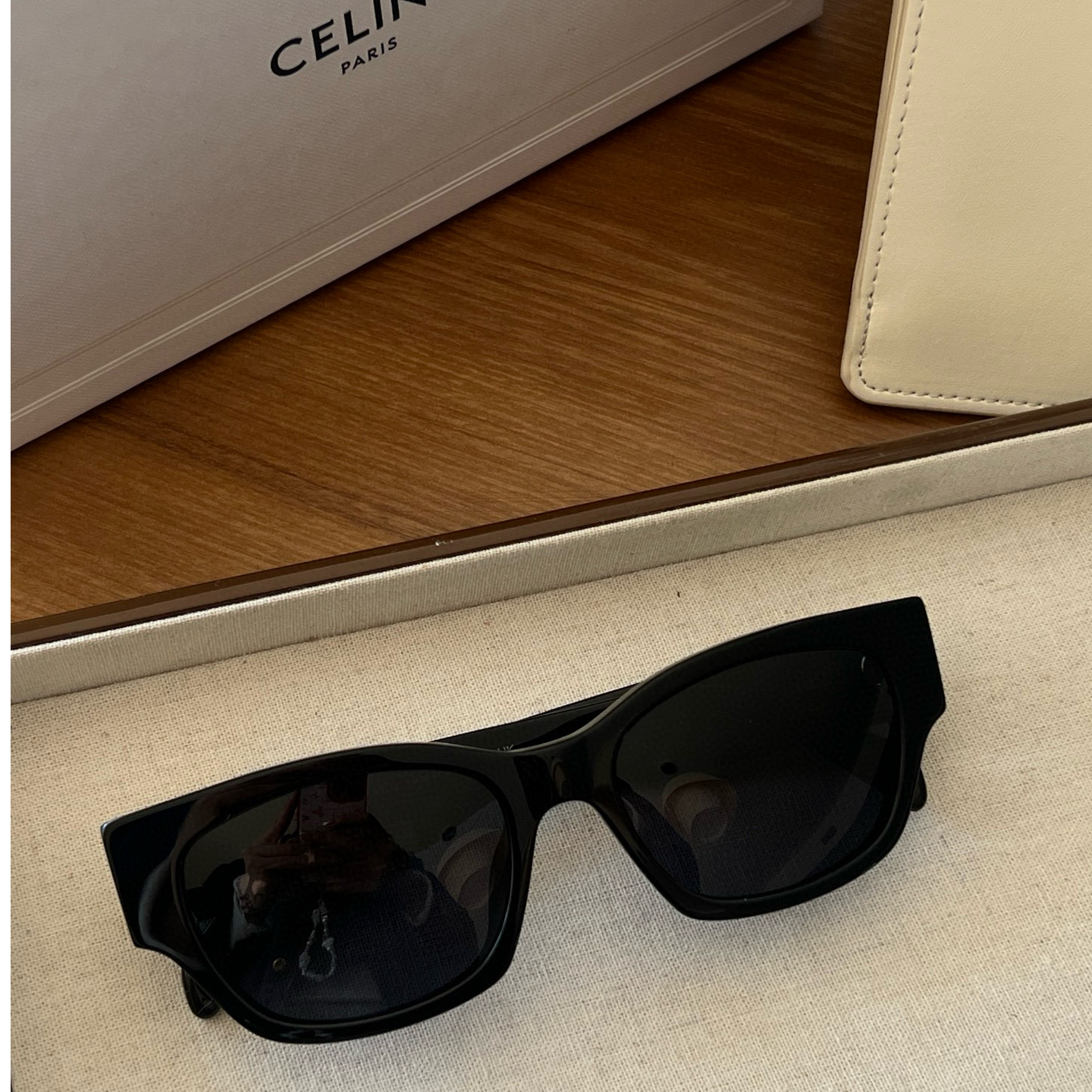 99新 Celine/思琳 千禧一代-字母logo墨镜12270948