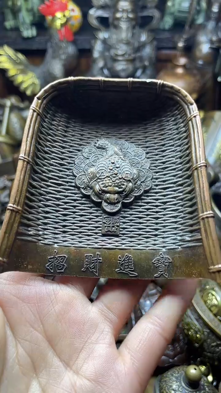 闪购链接，点击下单，有运费险，铜摆件