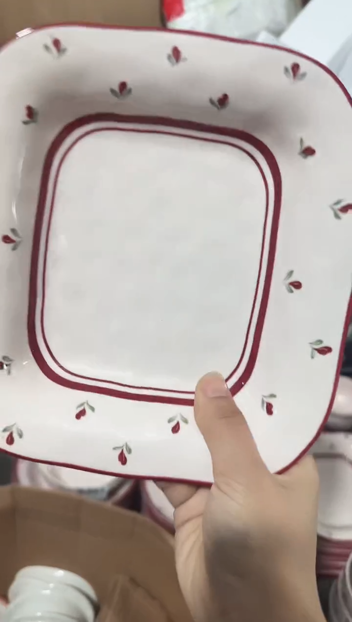 【8.5寸★2个】黑点针眼属正常陶瓷都有介意慎拍微瑕破损包赔