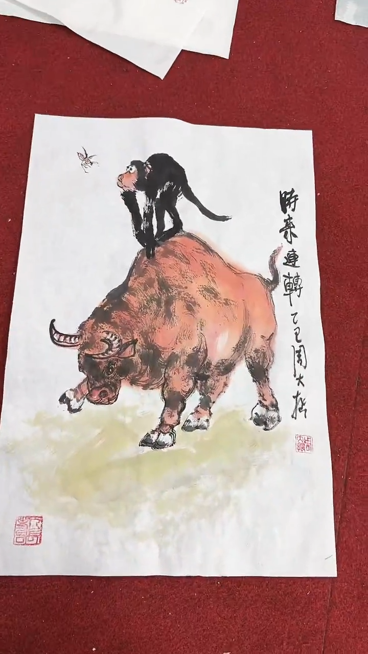 国画直播福利/国画/花鸟