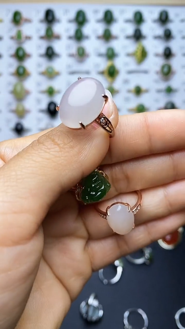 【闪购商品】和田玉戒指未镶嵌1