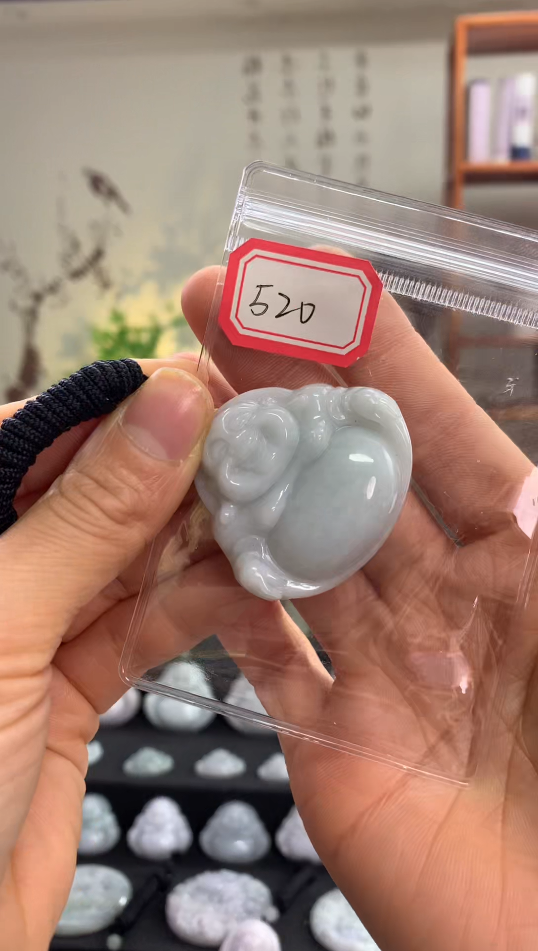 【闪购商品】翡翠颈饰未镶嵌佛公520