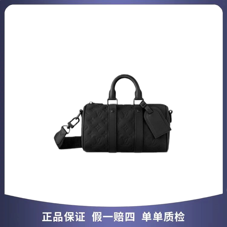 99新 LouisVuitton/路易威登 Lv keepall 25 黑武士  27287