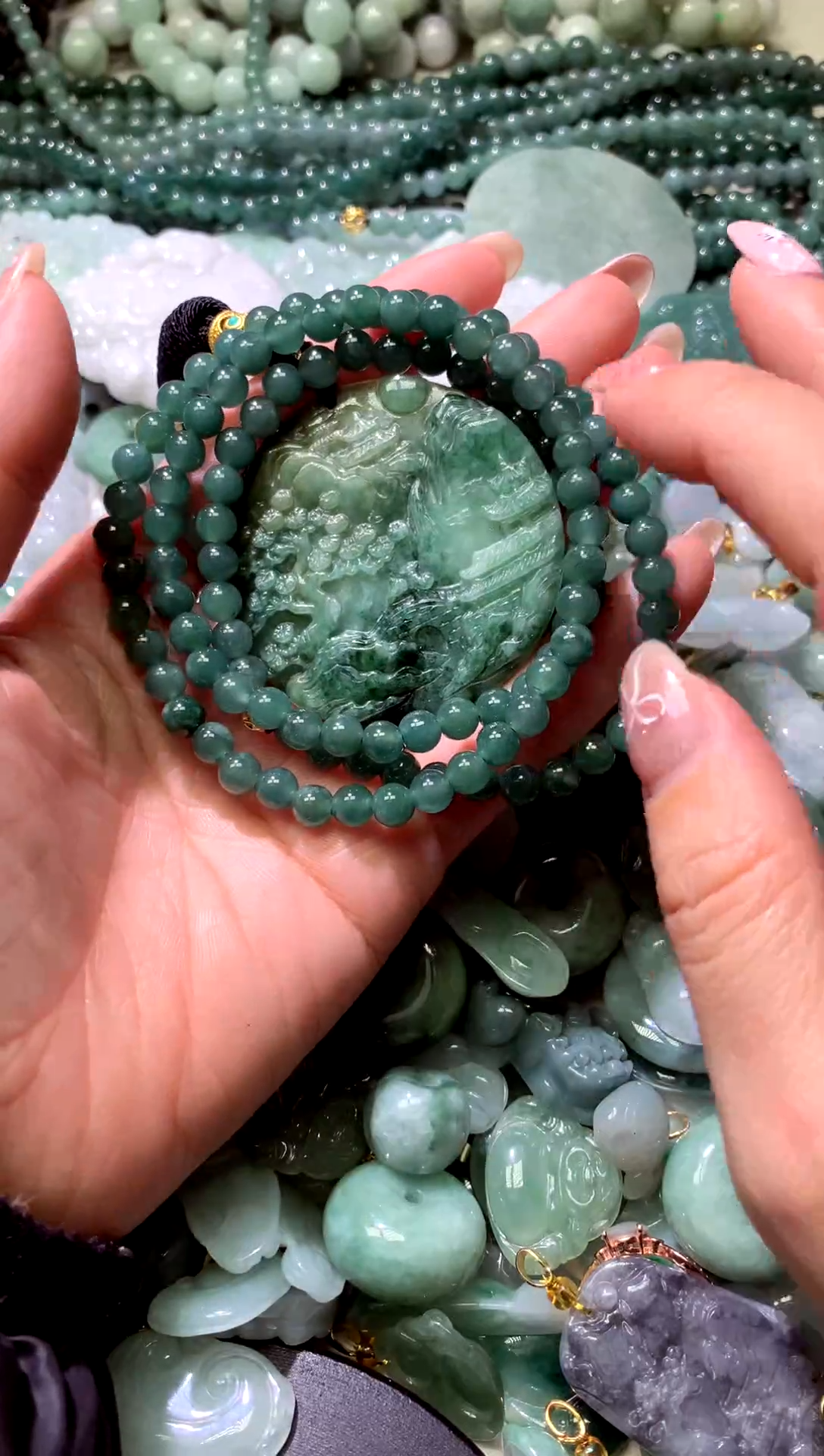 吊坠(不含链)未镶嵌翡翠1