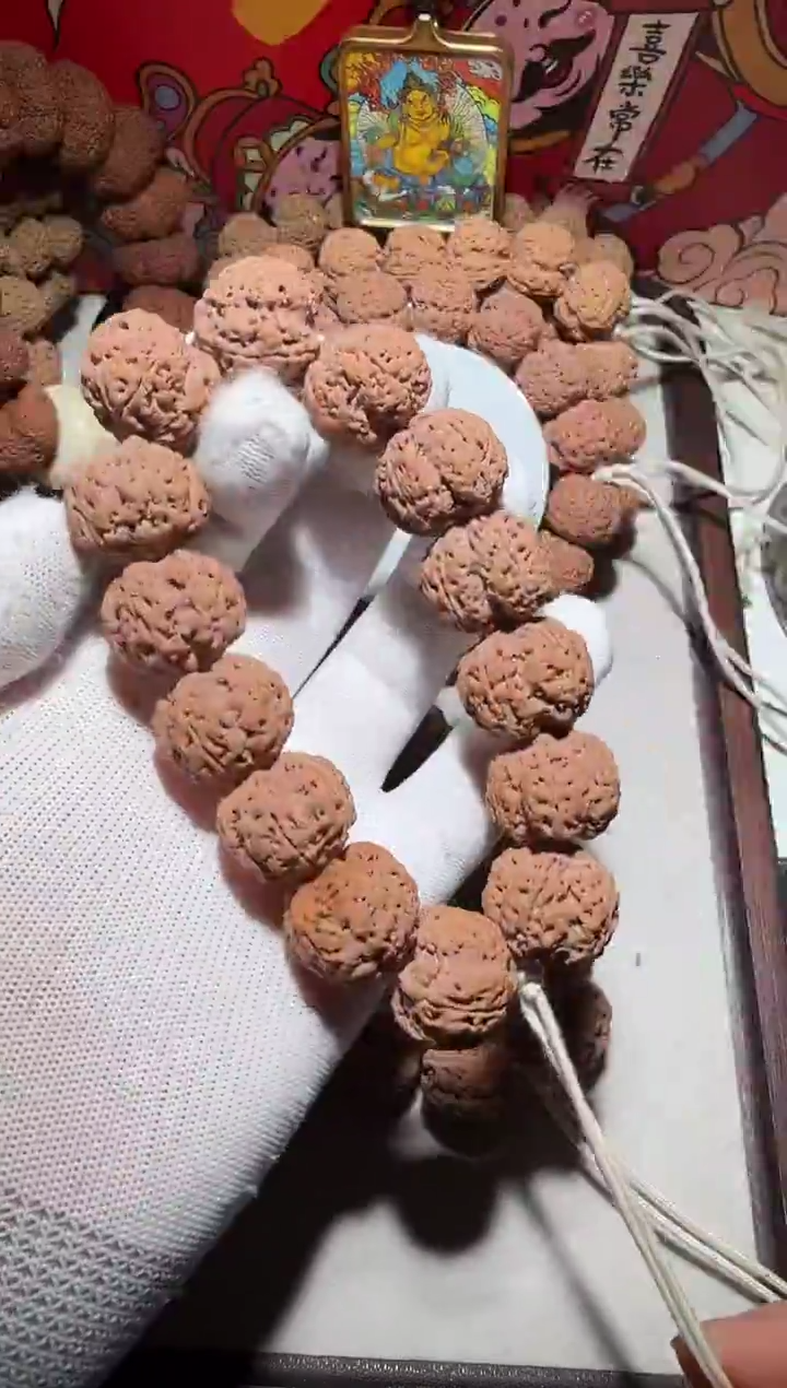 【闪购商品】金刚菩提吊坠超头深沟梅花双龙22