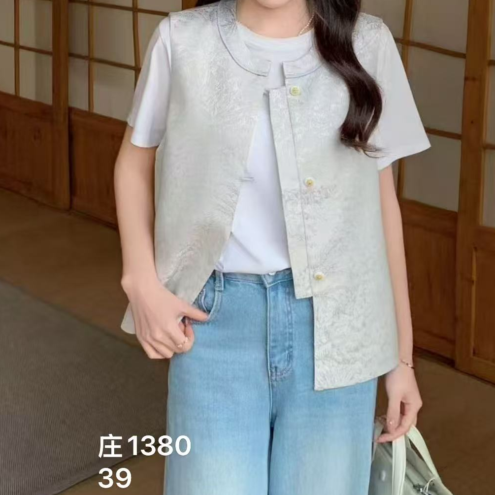 高端轻奢女装马夹（1380）