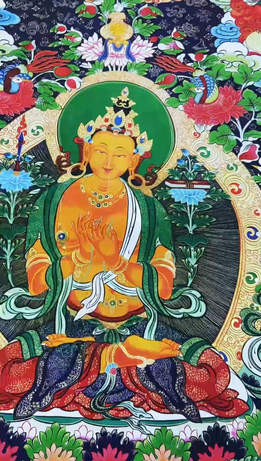 卷轴画精品挂饰 唐卡TK16060