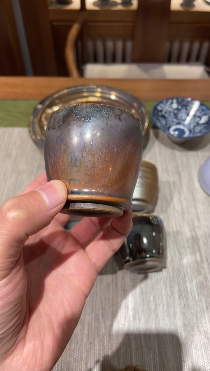 【闪购商品】杯吴金维柴烧手握茶杯