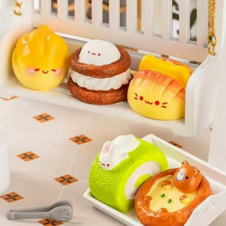 【拆盒拆袋】1-23-西点店萌粒盲袋-夹心派