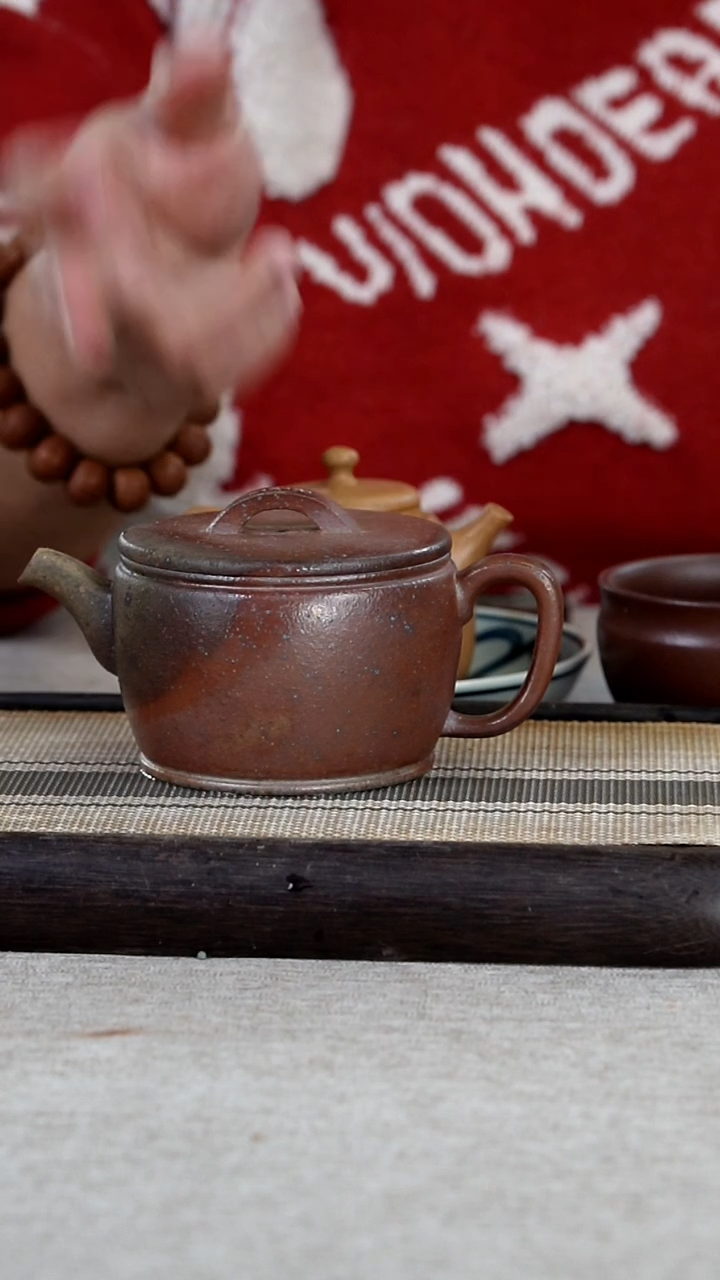 【闪购商品】紫砂茶壶原矿柴烧汉瓦12