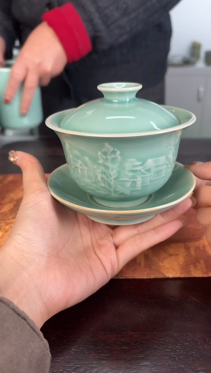 云间青瓷 小米茶器