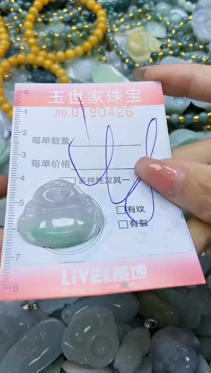 【闪购商品】翡翠颈饰未镶嵌闪购0190426