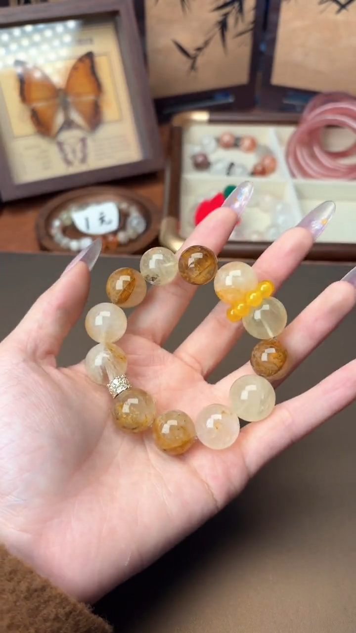 未镶嵌手串水晶1