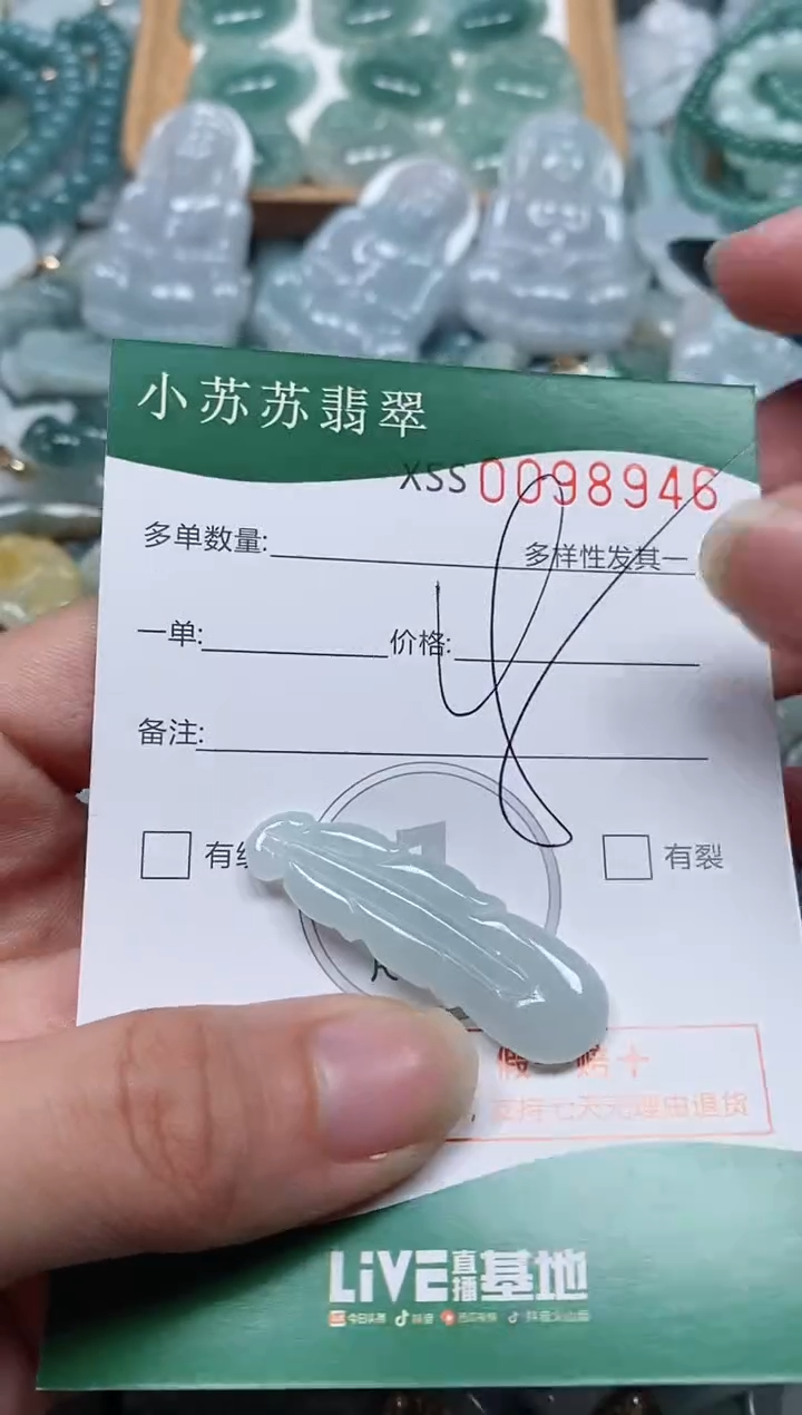 【闪购商品】翡翠颈饰未镶嵌闪购商品0098946