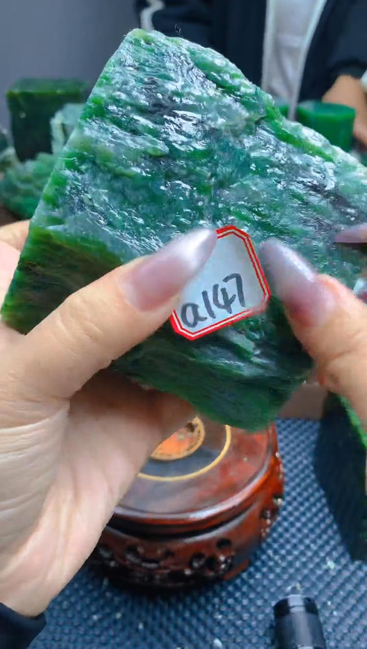 【闪购商品】和田玉（碧玉）珠宝半成品未镶嵌1