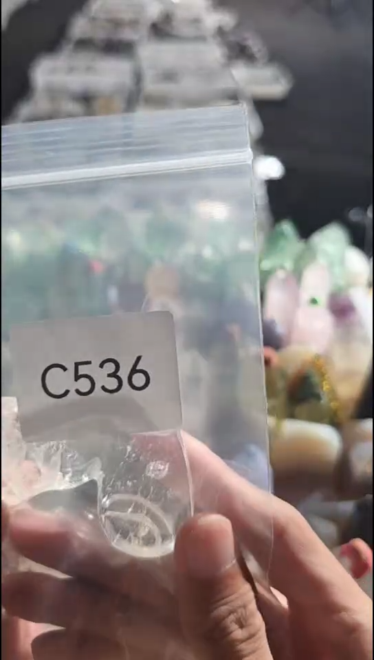 未镶嵌珠宝半成品水晶C536