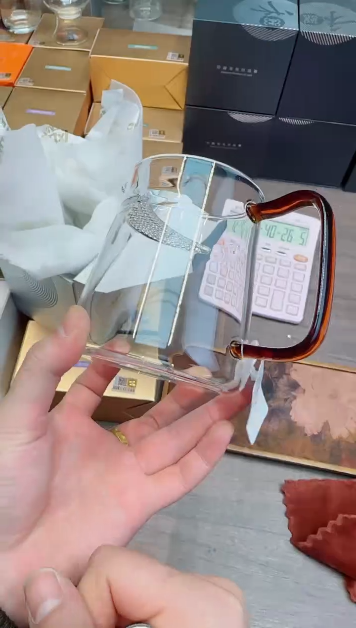 风谜新月茶器琥珀no退no换