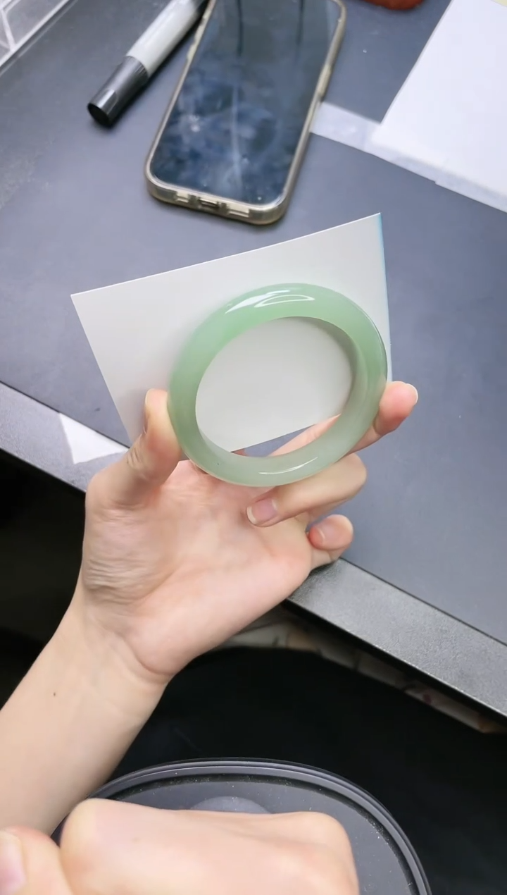 石英质玉手镯未镶嵌11-56.6