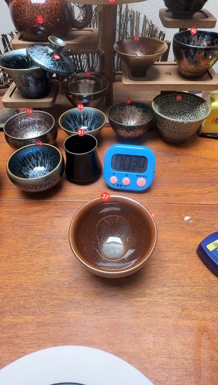 茶盏泷*37号建盏工匠茶器