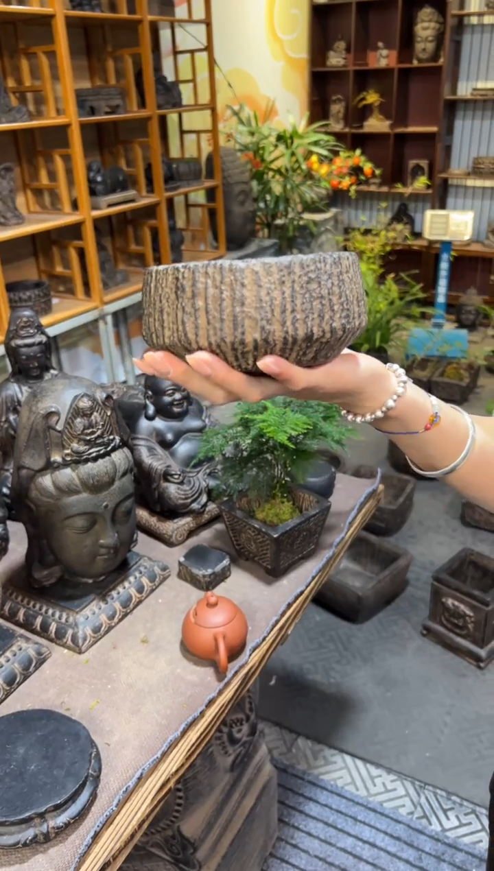 陶土【火山泥】小石钵