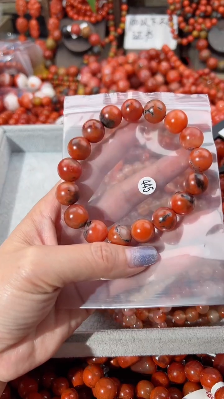 【闪购商品】南红玛瑙手串未镶嵌13