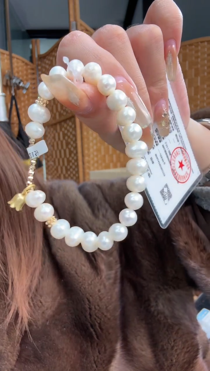 【闪购商品】淡水珍珠手绳未镶嵌手串