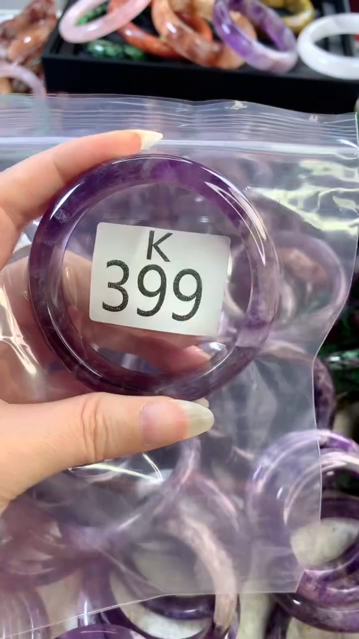 水晶手镯K未镶嵌水晶399-56