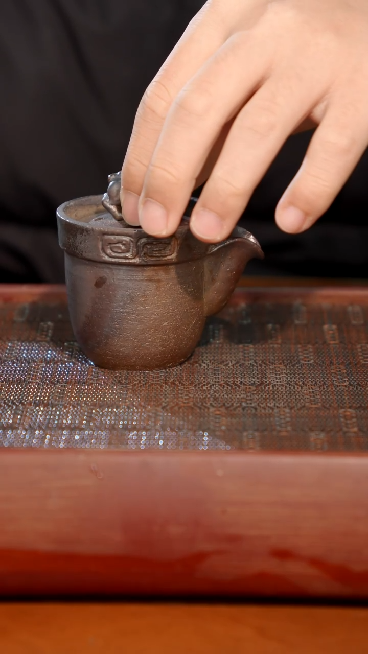 陶瓷奢瓷/瑞寅柴烧茶器（宝瓶）269微瑕