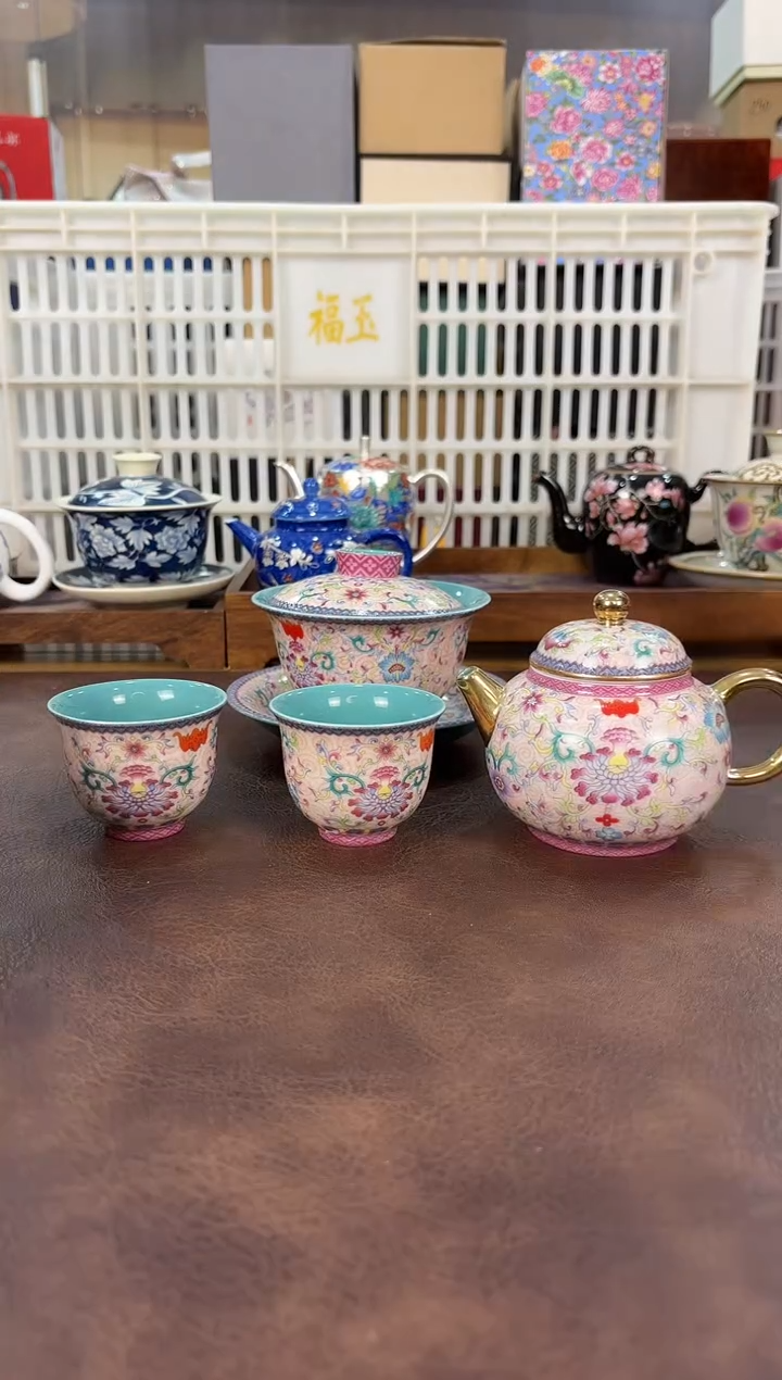 【闪购商品】44粉蓝扒花套装链接已开 拼拼手速！！！