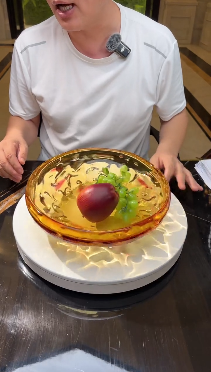 摆件AJ02016艺术琉璃果盘